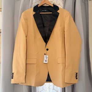 Barry Wang men's Casual Blazer Suit Jacket Size Large | NWT | G1